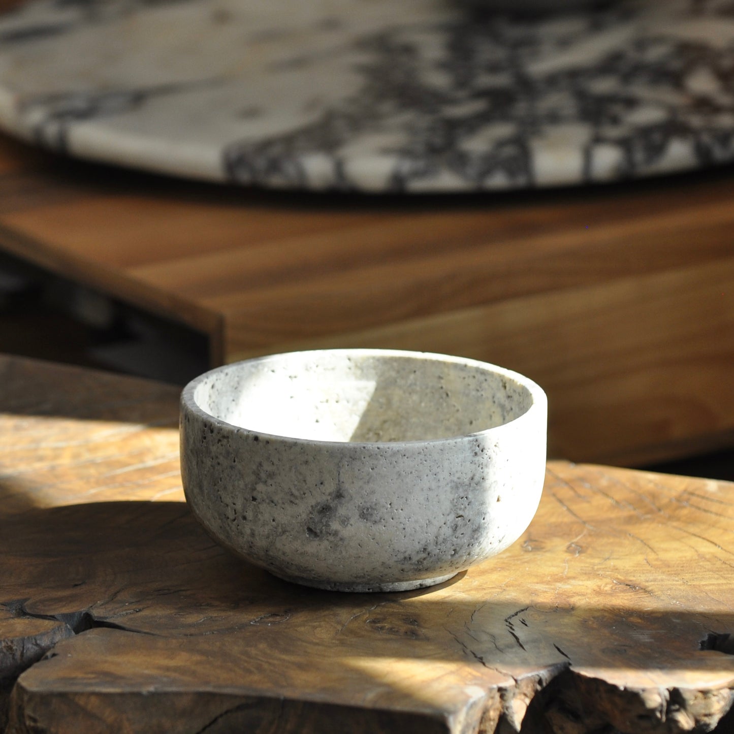 Travertine Bowl