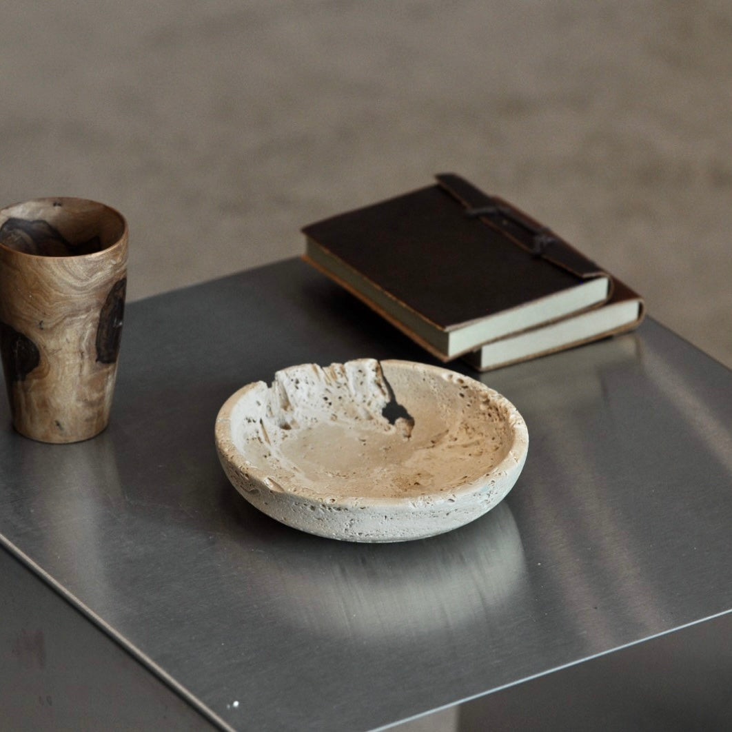 Travertine Plate