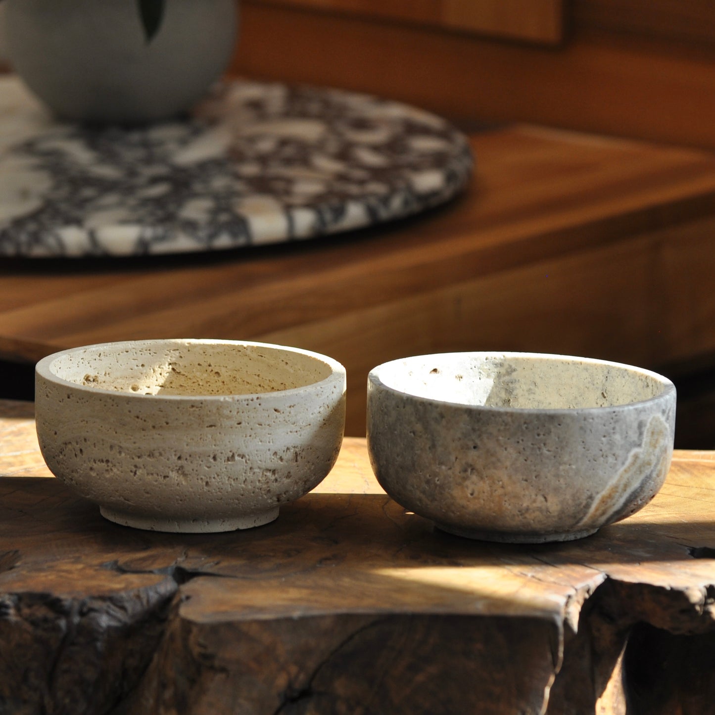 Travertine Bowl