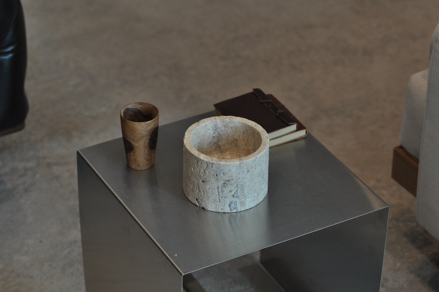 Travertine Cylinder