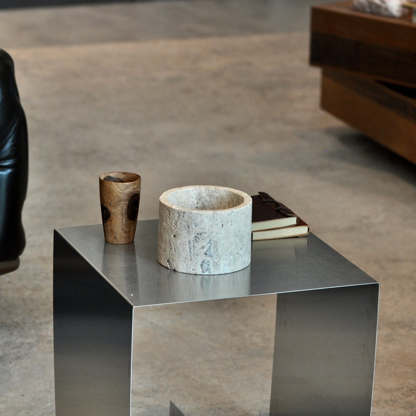 Travertine Cylinder