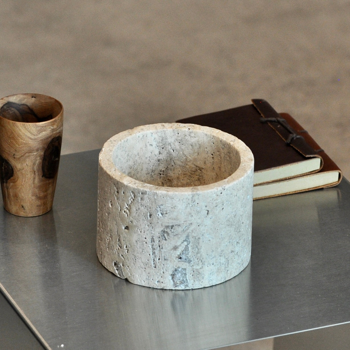 Travertine Cylinder