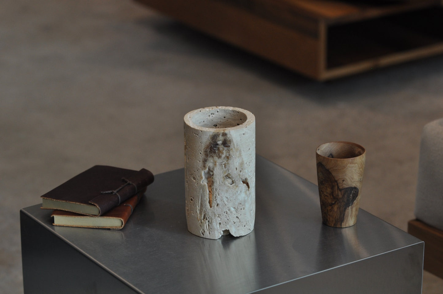 Travertine Cylinder